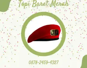 Cuci Gudang Distributor Topi Baret Merah Tni Bandar, Toko Topi Baret Pemuda Pancasila Donorojo, Topi Baret Merah Pramuka Kebonagung