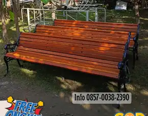 Pusat Bangku Modern Kombinasi Kayu Panjang Santai Kec Ngusikan Jombang