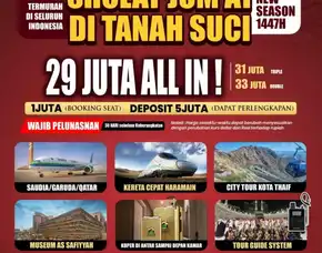 Travel Umroh & Haji Plus Resmi Terpercaya Serang, Jannah Firdaus