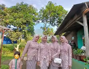Terlengkap, Kebaya Hijab, Kebaya Brokat, Riau, Neng Lina Kebaya