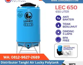 Distributor Tangki Air Lucky Polytank Karang Tengah