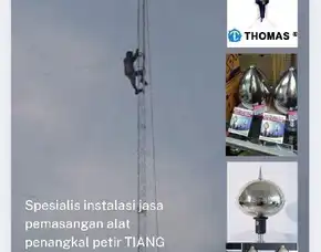 Pusat Agen Ahli Jasa Pasang Penangkal Petir Sekarang Timur Cikarang Barat Cikarang Pusat Bekasi
