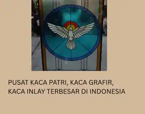 Pesan Tukang Kaca Patri Grafir Inlay Gereja Tanjung Pinang