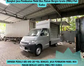 Revolusi Gizi, Karoseri Pembuatan Box Maksi Mbg Makan Bergizi Gratis Banjarnegara Banyumas Batang
