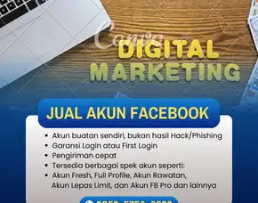 Jual Akun Facebook Nama Pria