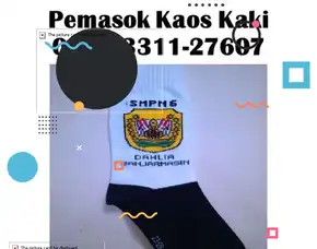Kaos Kaki Putih Anak Grosir Kaos Kaki Logo Sekolah Untuk Mi Sd Puncak Papua
