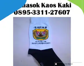 Kaos Kaki Sekolah Custom Tender Kaos Kaki Logo Sekolah Untuk Mi Sd Toba Samosir Sumatera Utara