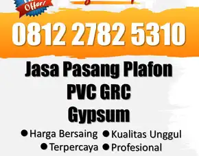 Hubungi Kami, Ongkos Pemasangan Plafon Ukuran 3x4 Weru Sukoharjo