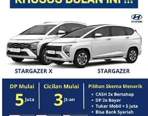 Hyundai Stargazer Diskon Mulai Dp 5 Juta Tukar Tambah Proses Di Bantu
