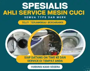 Ahli Service Mesin Cuci Gustiteknikmutakhir