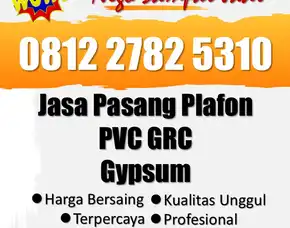 Sat Set, Daftar Harga Pembuatan Plafon Grc Board Berpengalaman Jumapolo Karanganyar